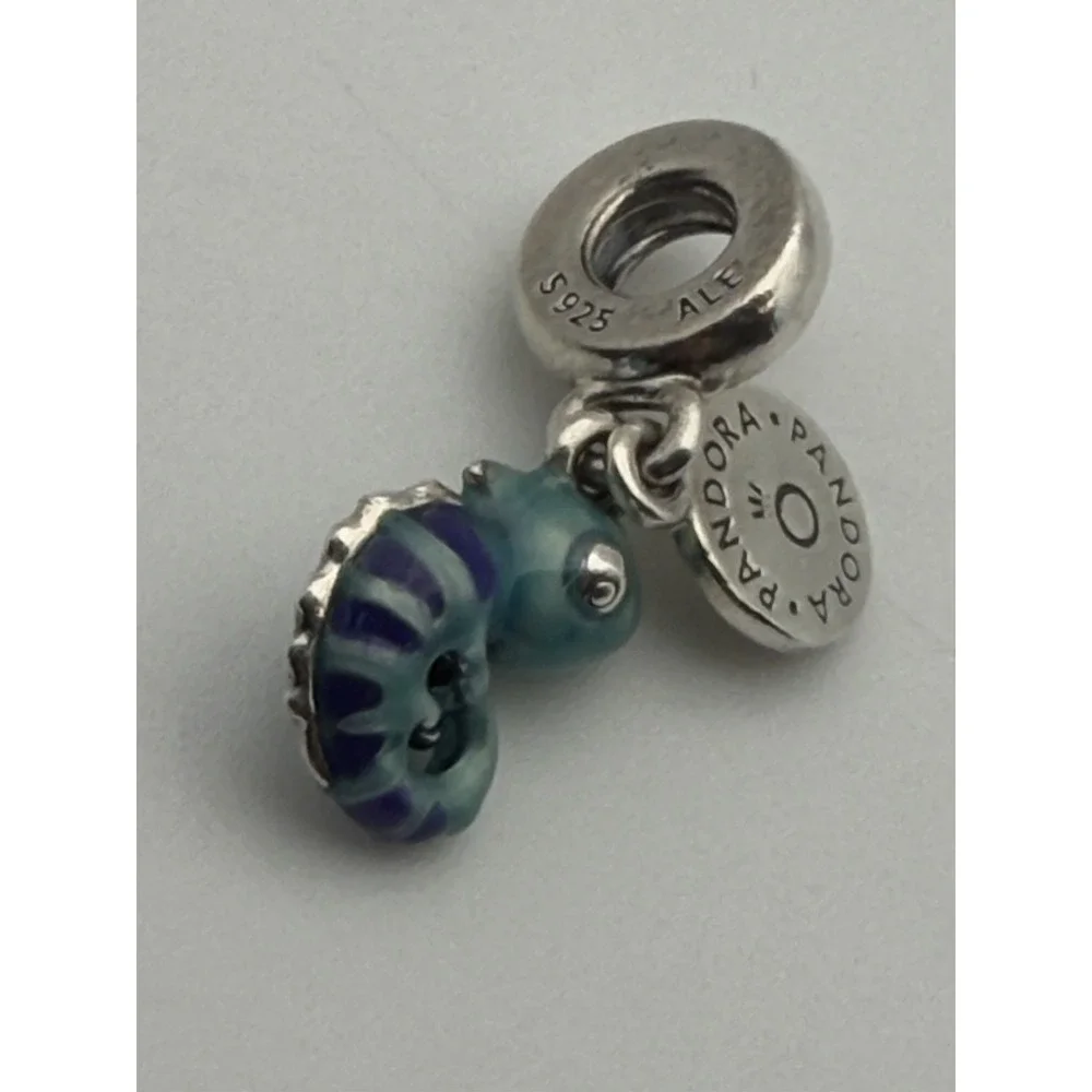 Pandora Color-changing Chameleon Dangle Charm 791676C01 Sterling Silver